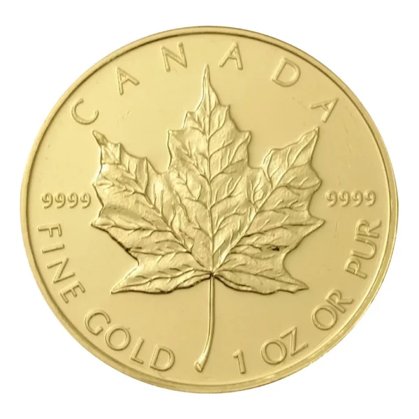 Canadian Maple Leaf Back