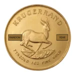 South Africa Krugerrand Gold Coin Back