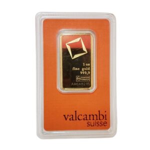 Valcambi Suisse Gold Bar Front