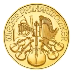 Austria Philharmonic Gold Coin Back