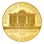 Austria Philharmonic Gold Coin Front