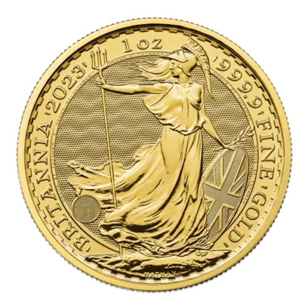 Great Britain Britannia Gold Coin front