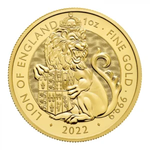 Lion of England Gold Coin Back