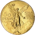 Mexico Centenario Gold Coin Front