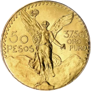 Mexico Centenario Gold Coin Front