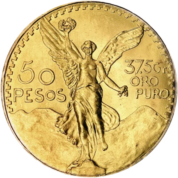 Mexico Centenario Gold Coin Front