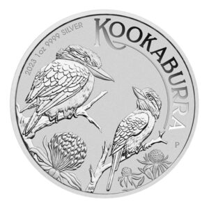 Australia Kookaburra Silver Coin Front