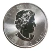 Canadian Maple Leaf Silver Coin Front