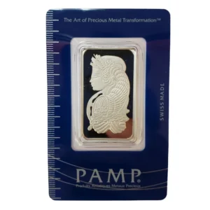 PAMP Platinum Bar Front