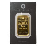 Rand Refinery Gold Bar Front