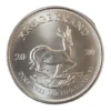 South Africa Krugerrand Silver Coin Front