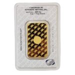 SMI Sunshine Minting Gold Bar Front