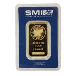 SMI Sunshine Minting Gold Bar Front