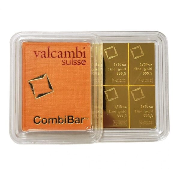 Valcambi Suisse Combibar Gold Bar
