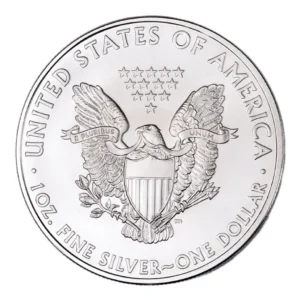 American Eagle Silver Coin Back