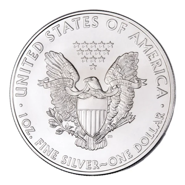 American Eagle Silver Coin Back