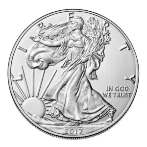American Eagle Silver Coin Front