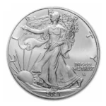 American Eagle Type 2 Silver Coin Front