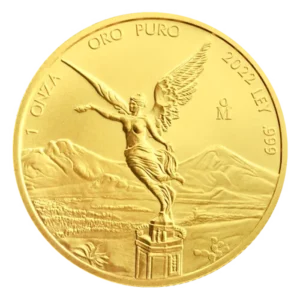 Mexican Libertad Gold Coin Front