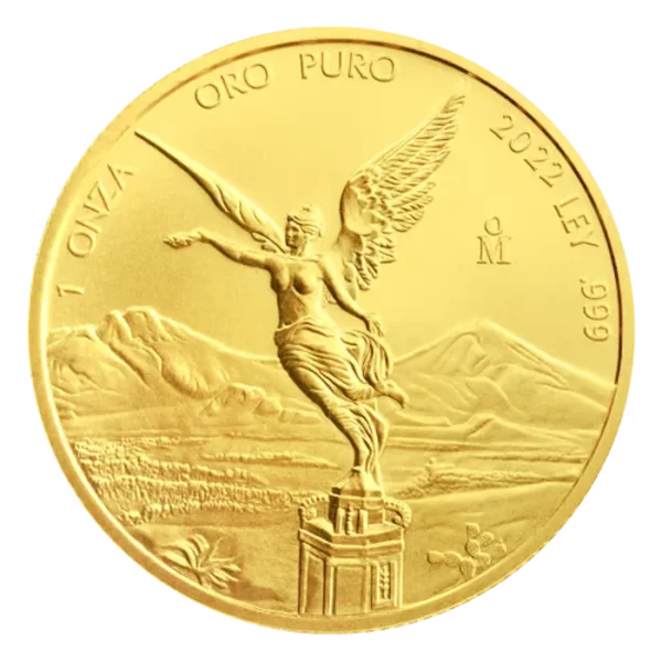 Mexican Libertad Gold Coin Front